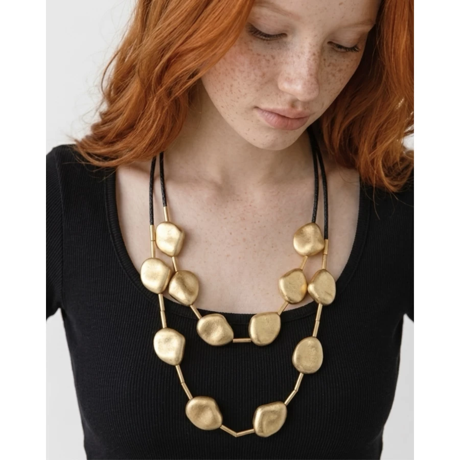Collar Olimpia — volumen y elegancia contemporánea