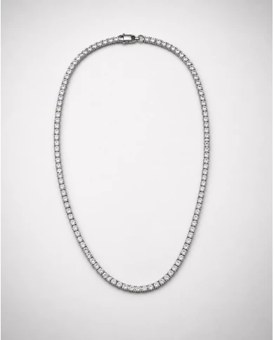 Collar Aurora largo — brillo sutil que ilumina cada gesto