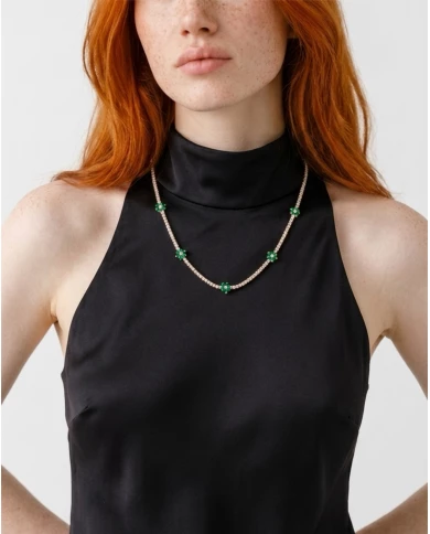 Collar Esmerald — brillo delicado inspirado en la naturaleza