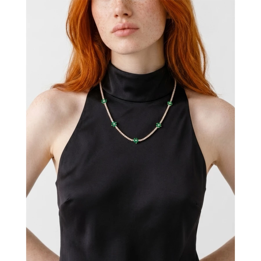 Collar Esmerald — brillo delicado inspirado en la naturaleza