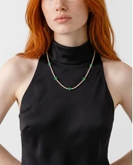 Collar Esmerald — brillo delicado inspirado en la naturaleza