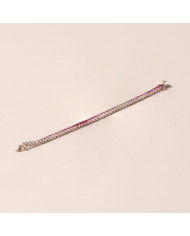 Rivière plata circonitas rosas Barbie