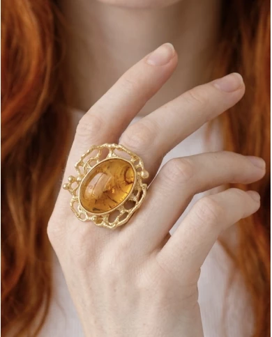 Anillo Deras Ámbar