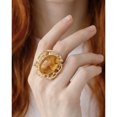 Anillo Deras Ámbar