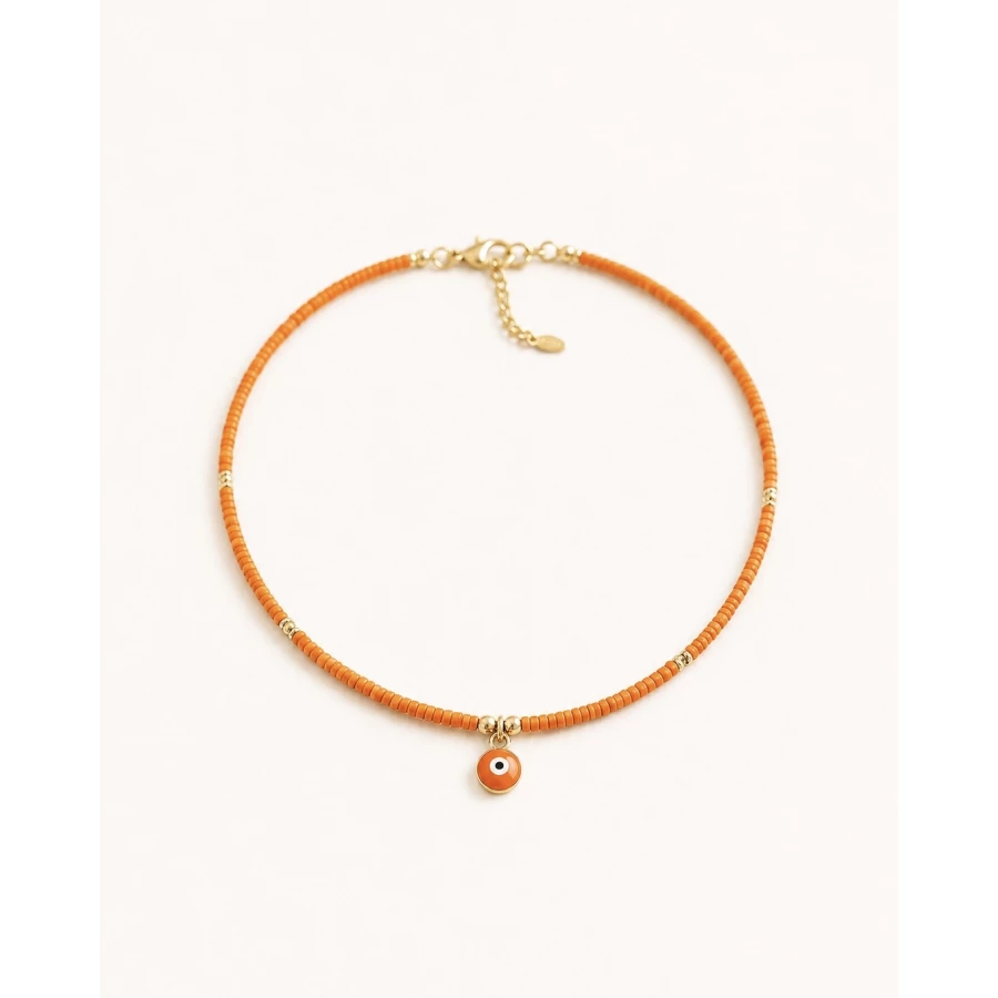 Collar Nazaré — color vibrante y amuleto de protección.