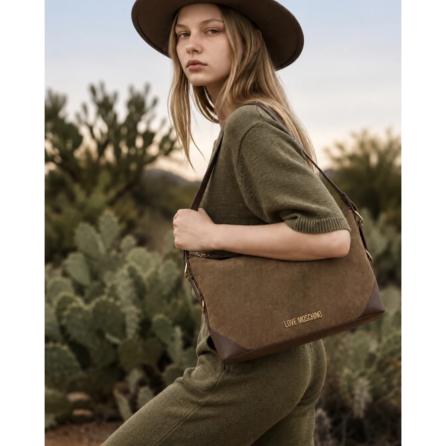 Bolso Velour Earth — la elegancia relajada de los tonos tierra