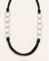 Collar Ébano Plata — contraste, textura y personalidad en una sola pieza Collar Ébano Plata — contraste, textura y personalidad en una sola pieza