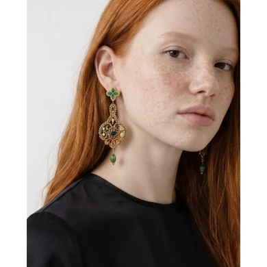 Pendientes Alhambra — arte y color convertidos en joya