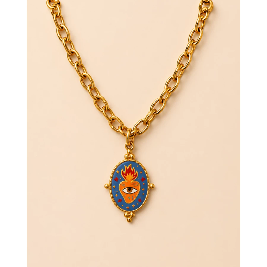 El Medallón del Corazón que Todo lo Ve — Un símbolo para confiar en la voz de tu intuición. El Medallón del Corazón que Todo lo Ve — Un símbolo para confiar en la voz de tu intuición.