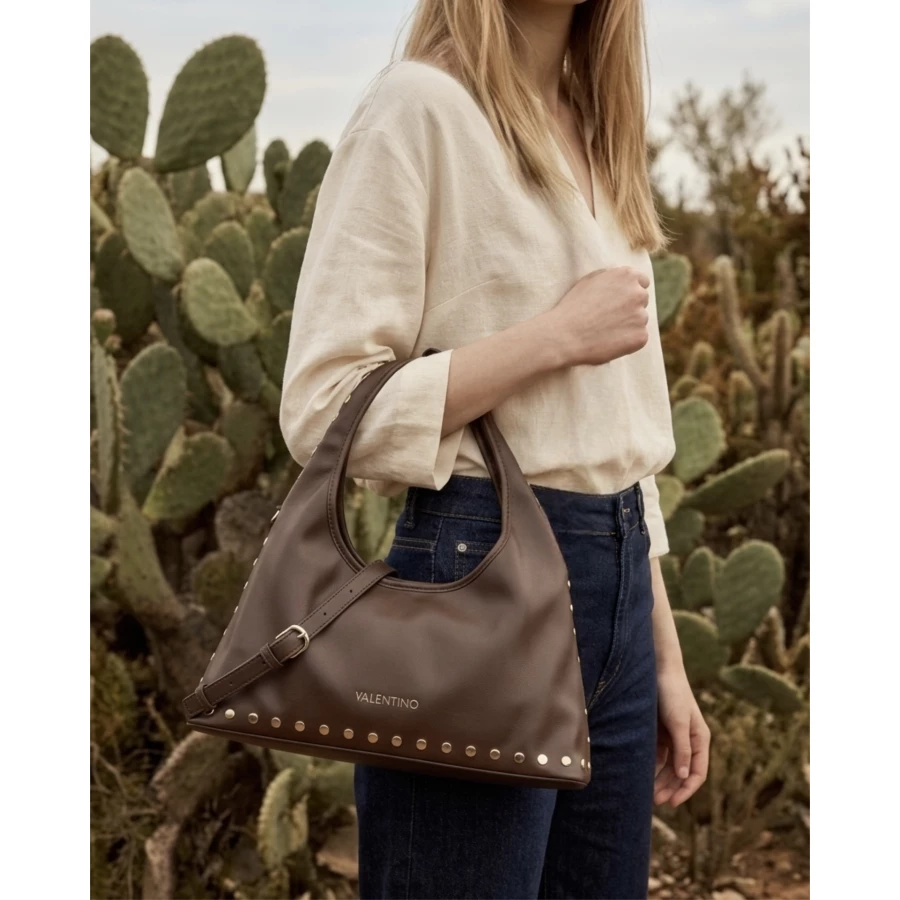 Bolso Valentino Florayne marrón — Sofisticación para cada día