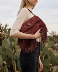 Bolso Valentino Fable RE Flap — Marrón elegante de hombro