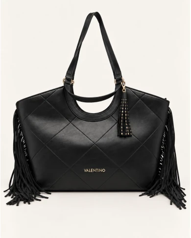 Bolso Valentino Shopping ASTRID negro — Elegancia y carácter en formato maxi