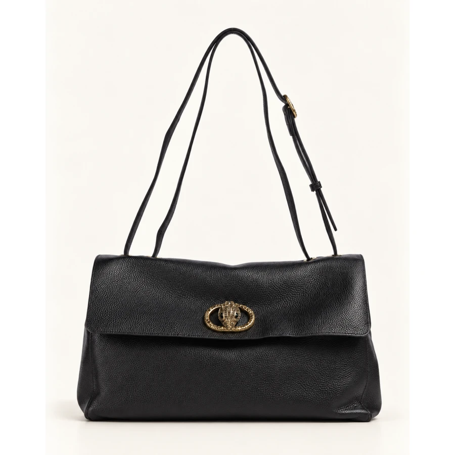 Bolso Kurt Geiger Chelsea Large Hobo — Elegancia y versatilidad en piel negra