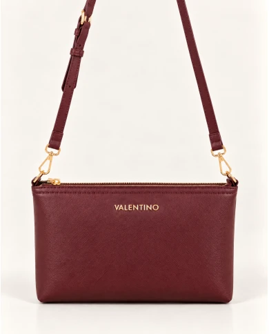 Bolso Valentino Elysse Burdeos — Elegancia compacta para el día a día