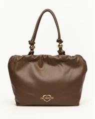 Bolso Love Moschino Black Love Grande — amplitud y estilo en negro.