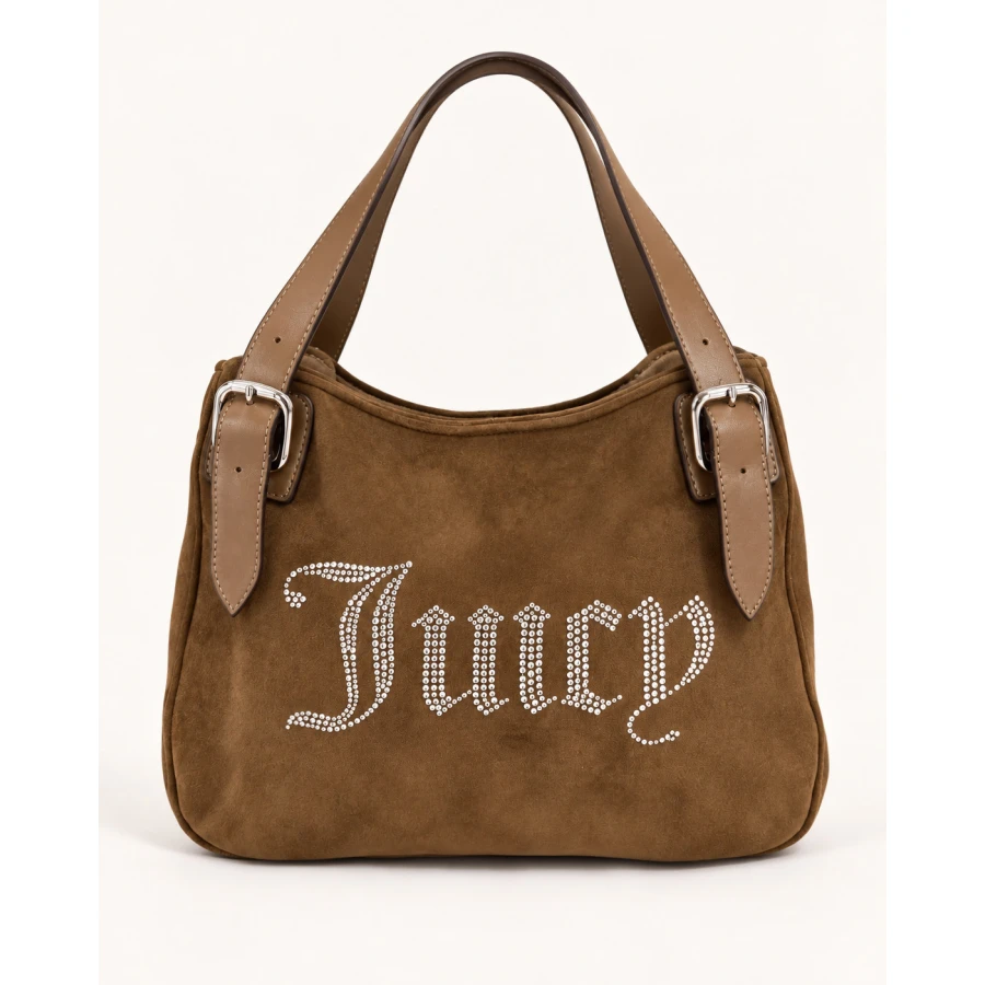 Bolso Juicy Couture Studded Logo — un toque de brillo con estilo. Bolso Juicy Couture Studded Logo — un toque de brillo con estilo.
