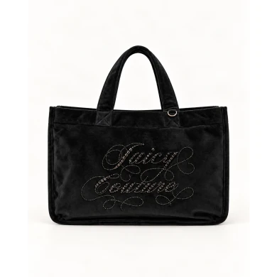Bolso Juicy Couture Black Signature — elegancia en clave urbana.