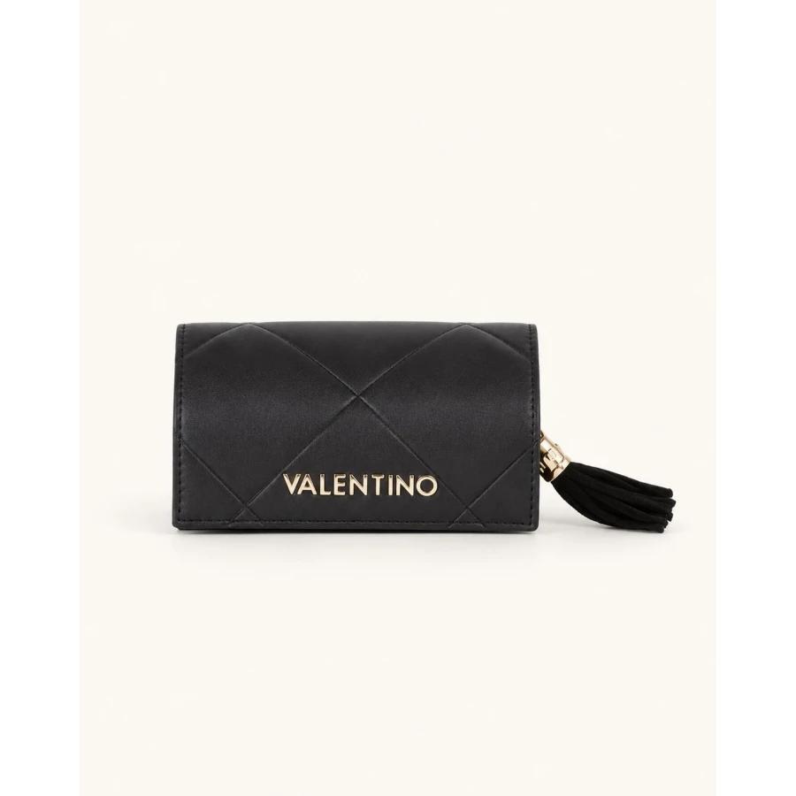 Neceser Valentino Astrid Negro — un toque chic para tus esenciales Neceser Valentino Astrid Negro — un toque chic para tus esenciales