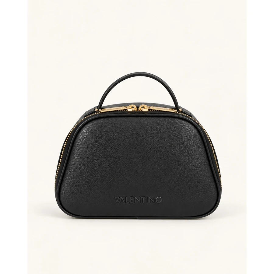 Neceser Valentino Bianka Negro — elegancia y organización en cada detalle