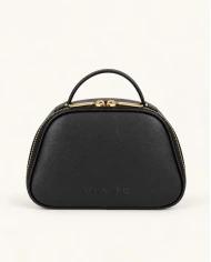 Neceser Valentino Bianka Negro — elegancia y organización en cada detalle