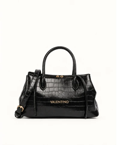 Bolso Valentino Coco Noir — elegancia clásica con un acabado sofisticado