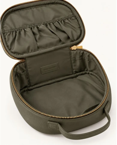Neceser Valentino Bianka Verde Oliva — elegancia y organización en cada detalle Neceser Valentino Bianka Verde Oliva — elegancia y organización en cada detalle