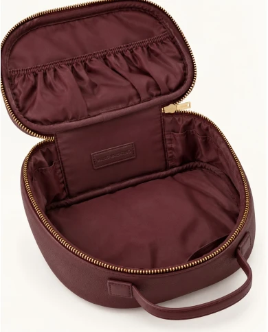 Neceser Valentino Bianka Granate — elegancia y organización en cada detalle Neceser Valentino Bianka Granate — elegancia y organización en cada detalle