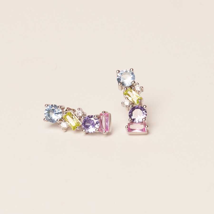 Pendientes de plata Dalter R