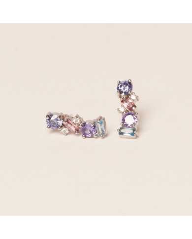 Pendientes de plata Dalter T