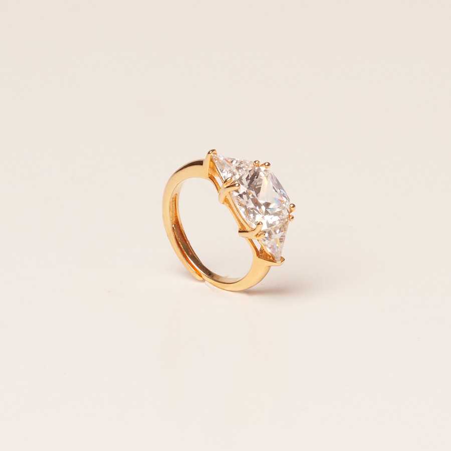 Anillo Plata dorado Vitoria S Anillo Plata dorado Vitoria S