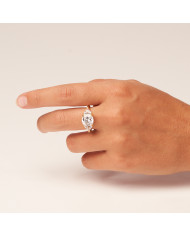 Anillo Plata dorado Vitoria S Anillo Plata dorado Vitoria S