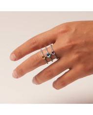 Anillo Plata circonitas Sullivan