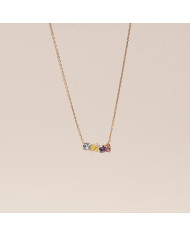 Collar de plata dorado Yolas V Collar de plata dorado Yolas V