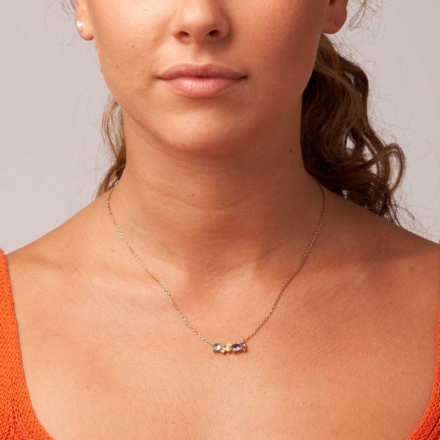 Collar de plata dorado Yolas V Collar de plata dorado Yolas V