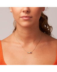 Collar de plata dorado Yolas V Collar de plata dorado Yolas V