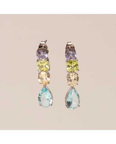 Pendiente Plata Barbie