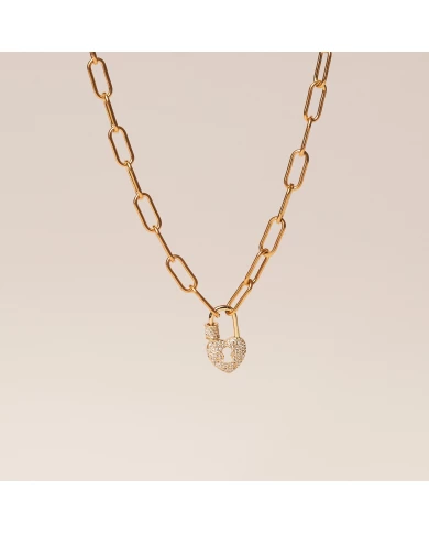 Collar Plata dorado Juer G