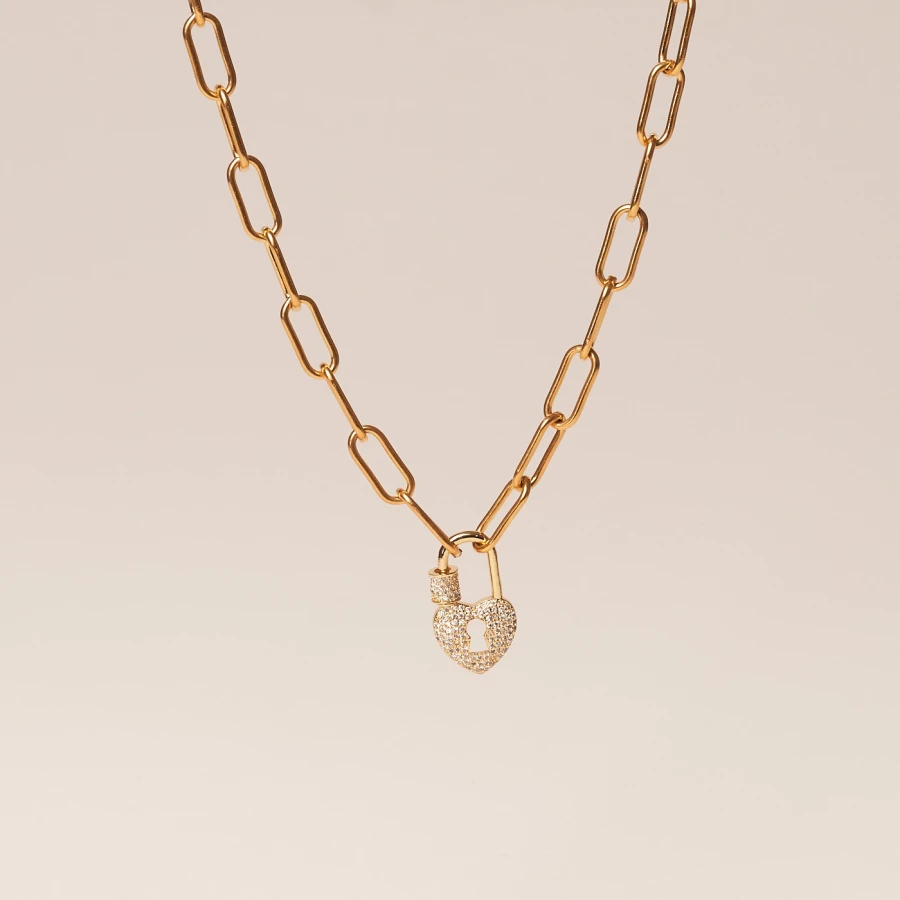 Collar Plata dorado Juer G