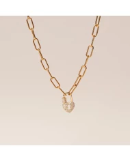 Collar Plata dorado Juer G