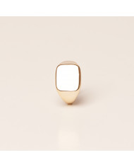 Anillo dorado de acero Octavia Anillo dorado de acero Octavia