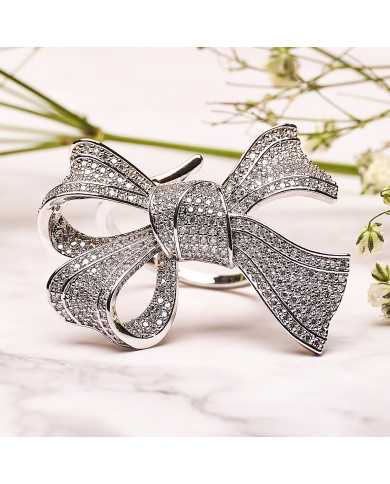 Anillo Plata circonitas Divisa