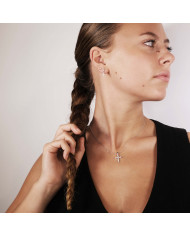 Pendiente plata circonitas Sulivan Pendiente plata circonitas Sulivan