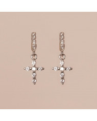 Pendiente plata circonitas Sulivan Pendiente plata circonitas Sulivan