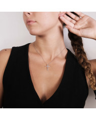 Cadena cruz circonitas Fella Cadena cruz circonitas Fella