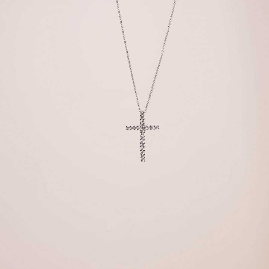 Cadena cruz circonitas Fella Cadena cruz circonitas Fella