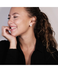 Pendiente Plata con Perlas Hera Pendiente Plata con Perlas Hera