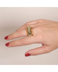 Anillo dorado de acero Gayta Anillo dorado de acero Gayta