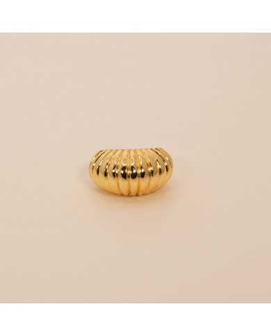 Anillo dorado de acero Gayta