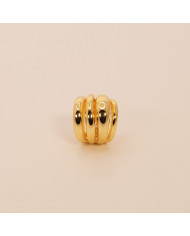 Anillo dorado de acero Geaya Anillo dorado de acero Geaya