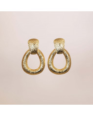 Pendiente dorado JHAR